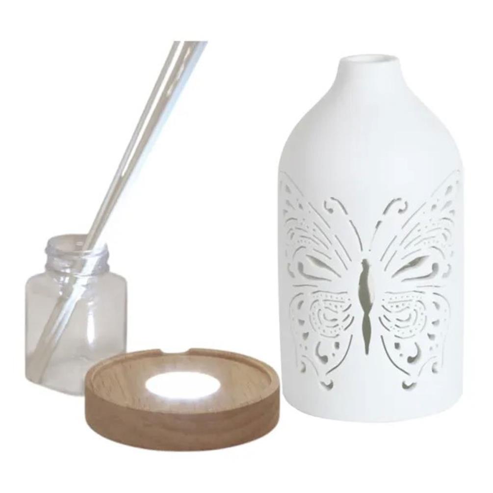 Woodbridge Butterfly LED Light up Reed Diffuser Extra Image 2